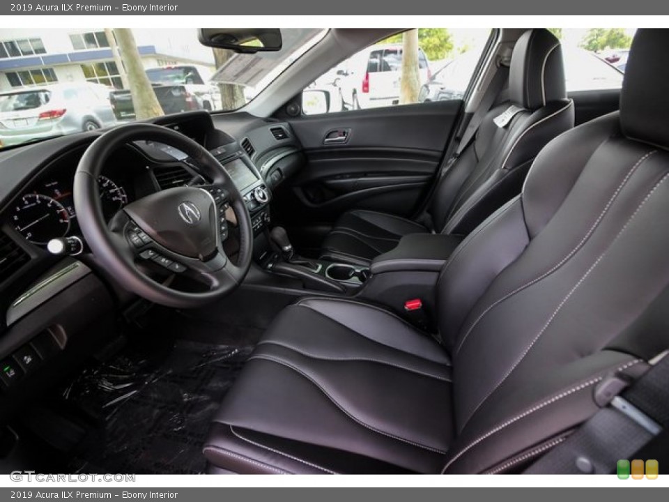 Ebony Interior Front Seat for the 2019 Acura ILX Premium #134504636