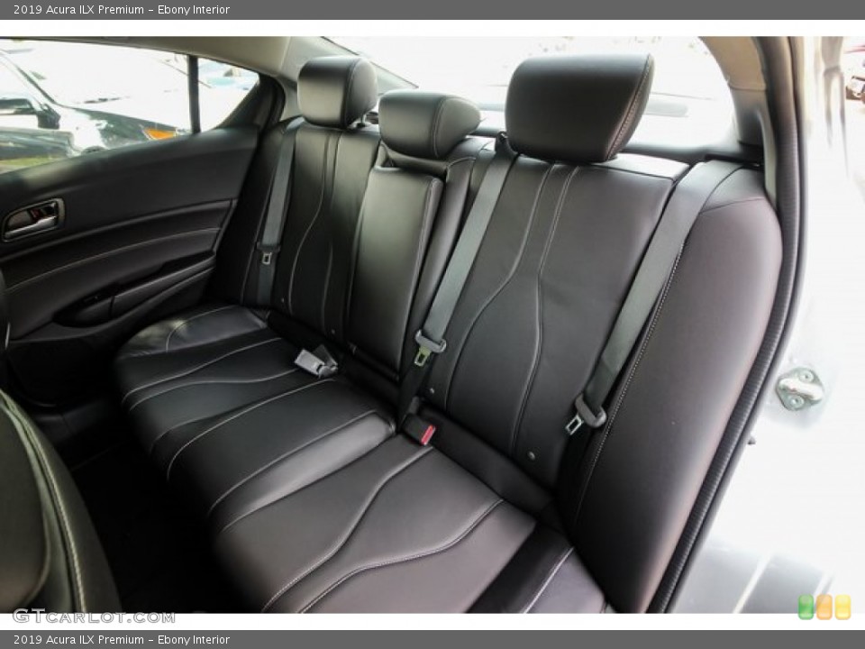 Ebony Interior Rear Seat for the 2019 Acura ILX Premium #134504654