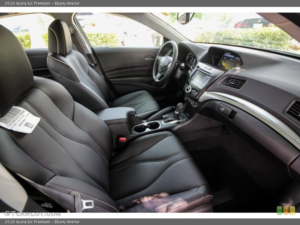 Ebony Interior Front Seat for the 2019 Acura ILX Premium #134504687