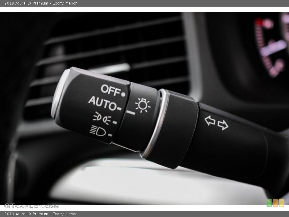 Ebony Interior Controls for the 2019 Acura ILX Premium #134504744