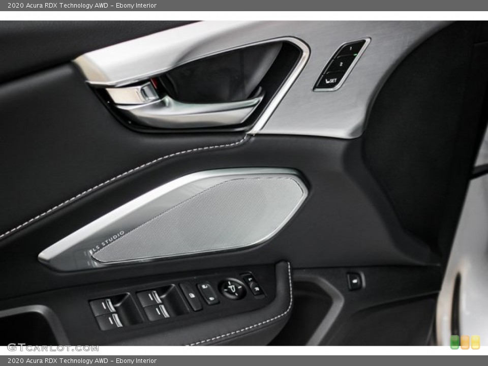 Ebony Interior Controls for the 2020 Acura RDX Technology AWD #134504786