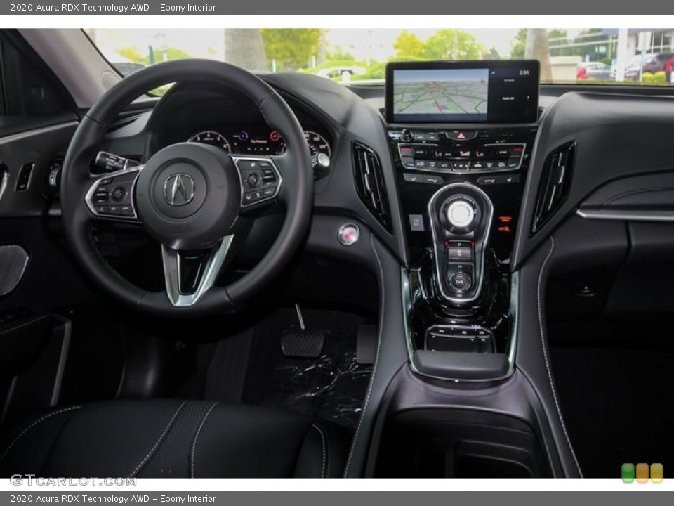 Ebony Interior Dashboard for the 2020 Acura RDX Technology AWD #134504825