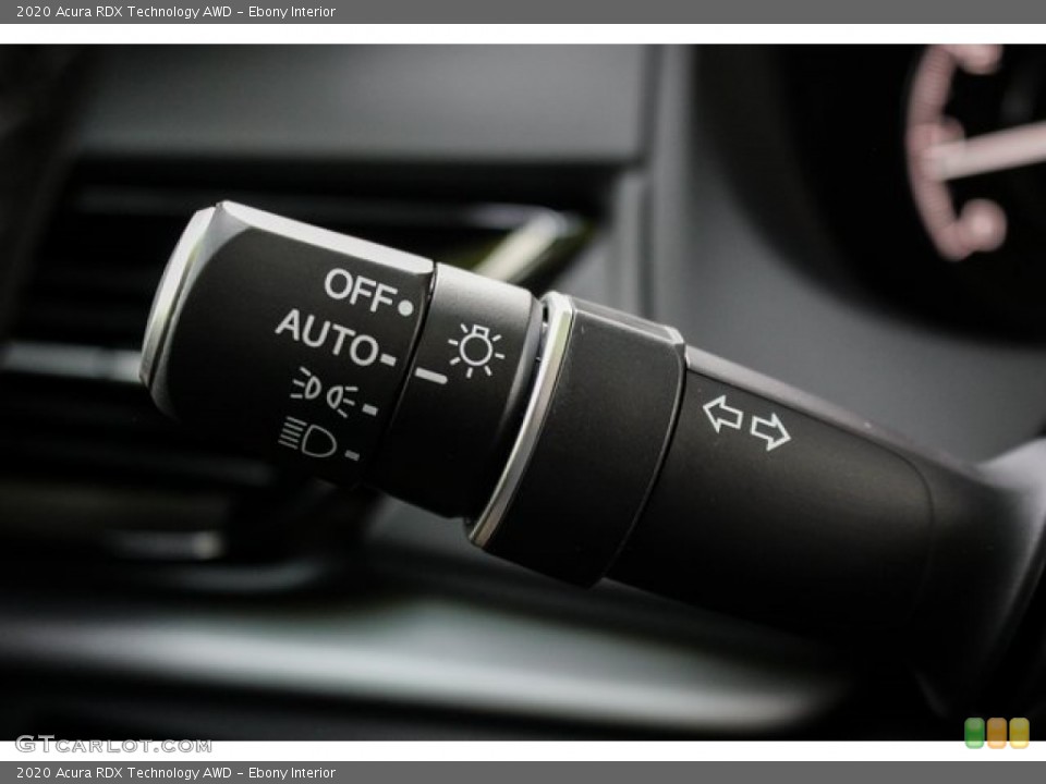 Ebony Interior Controls for the 2020 Acura RDX Technology AWD #134504858