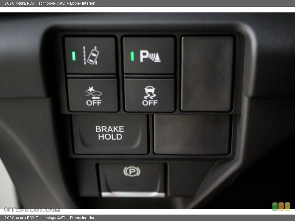 Ebony Interior Controls for the 2020 Acura RDX Technology AWD #134504861