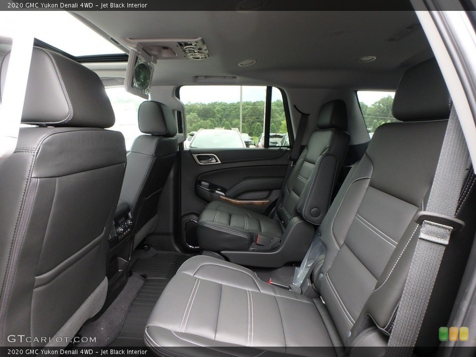 Jet Black Interior Rear Seat for the 2020 GMC Yukon Denali 4WD #134506422