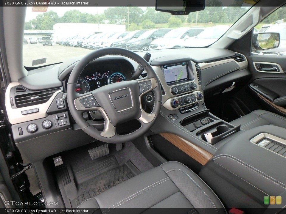 Jet Black Interior Photo for the 2020 GMC Yukon Denali 4WD #134506464
