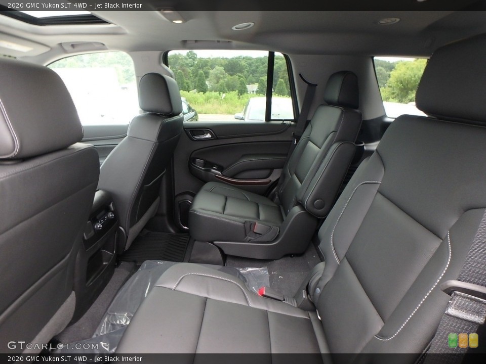 Jet Black Interior Rear Seat for the 2020 GMC Yukon SLT 4WD #134507811
