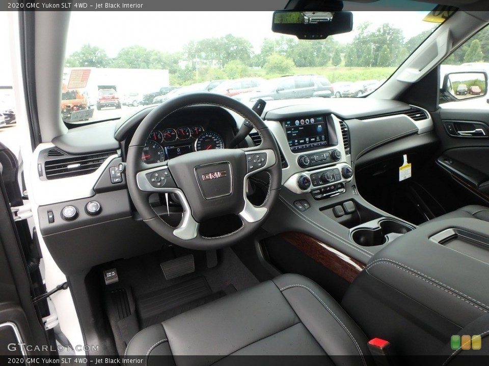 Jet Black Interior Photo for the 2020 GMC Yukon SLT 4WD #134507868