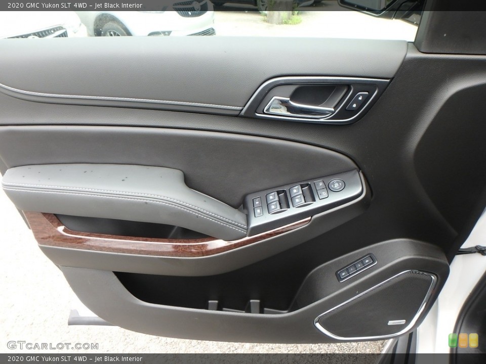 Jet Black Interior Door Panel for the 2020 GMC Yukon SLT 4WD #134507895