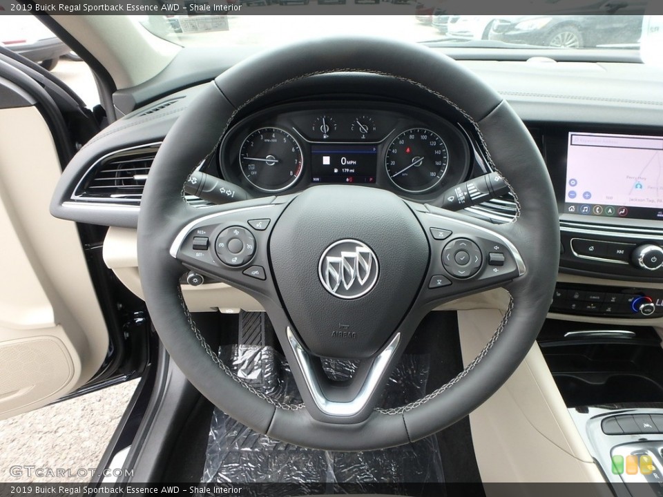 Shale Interior Steering Wheel for the 2019 Buick Regal Sportback Essence AWD #134508597