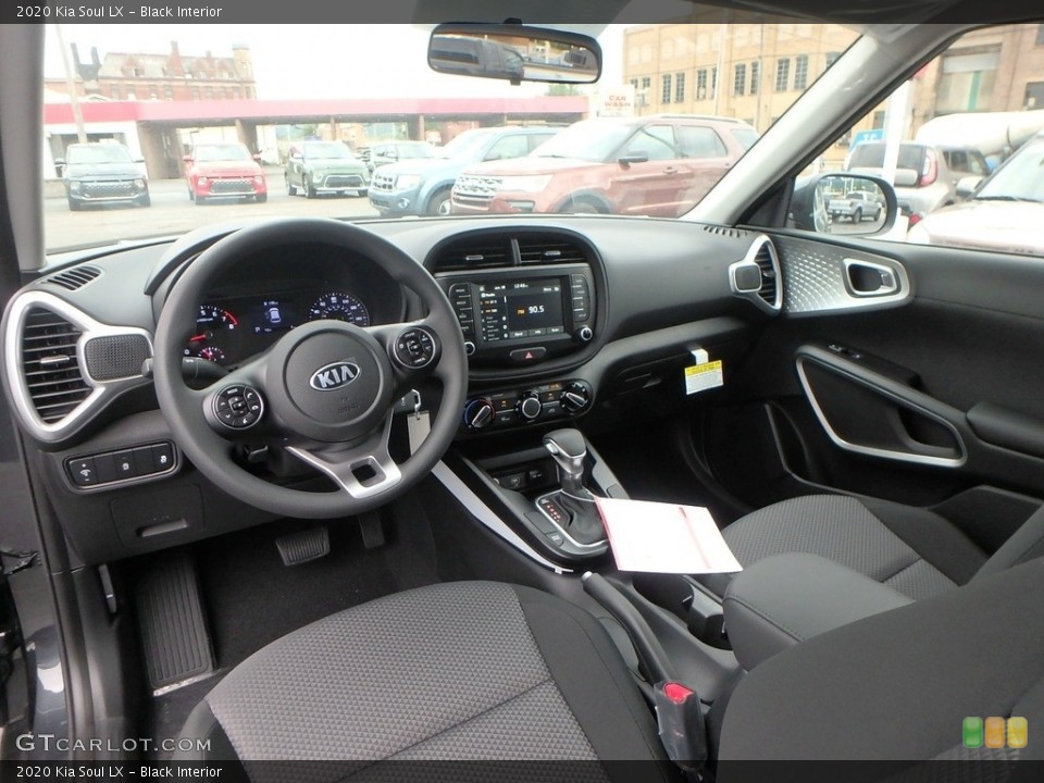 Black Interior Photo for the 2020 Kia Soul LX #134513706