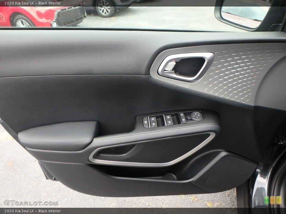 Black Interior Door Panel for the 2020 Kia Soul LX #134513739