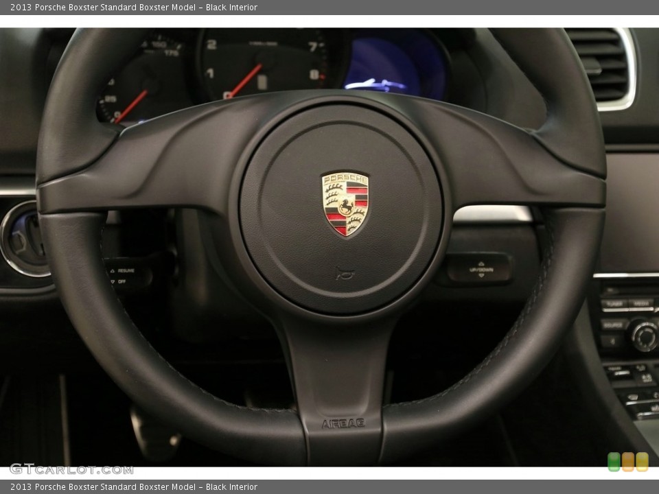 Black Interior Steering Wheel for the 2013 Porsche Boxster  #134514378