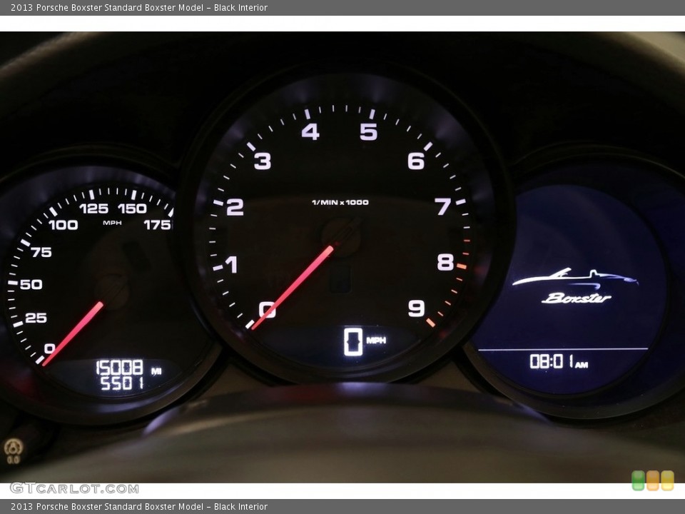 Black Interior Gauges for the 2013 Porsche Boxster  #134514393