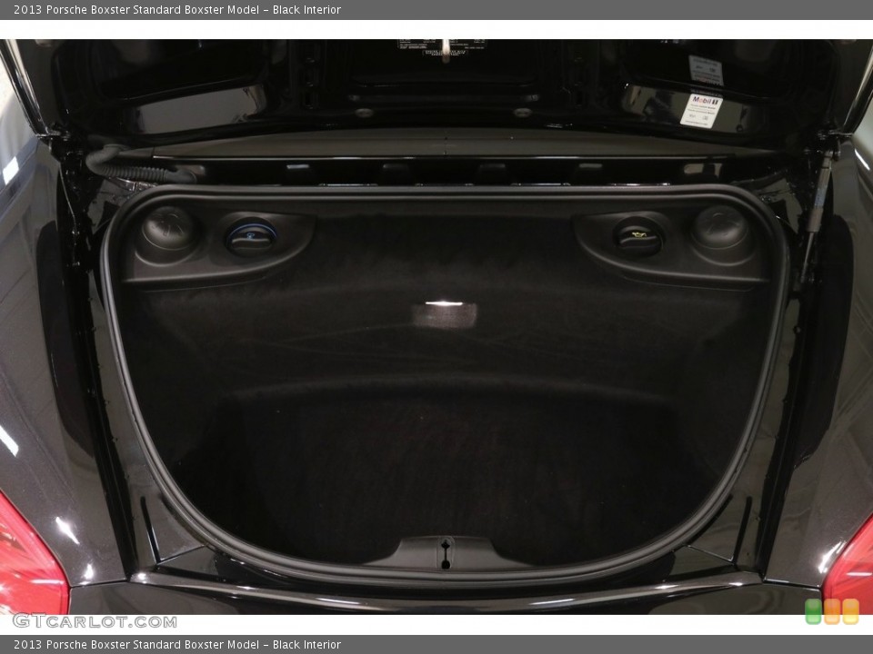 Black Interior Trunk for the 2013 Porsche Boxster  #134514648