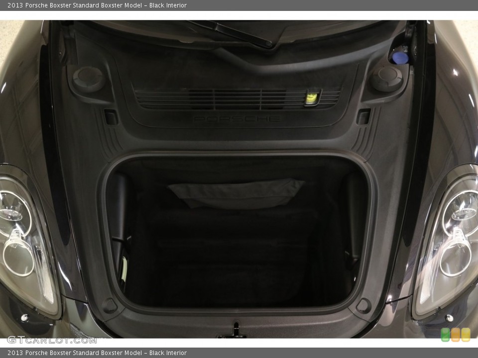 Black Interior Trunk for the 2013 Porsche Boxster  #134514663