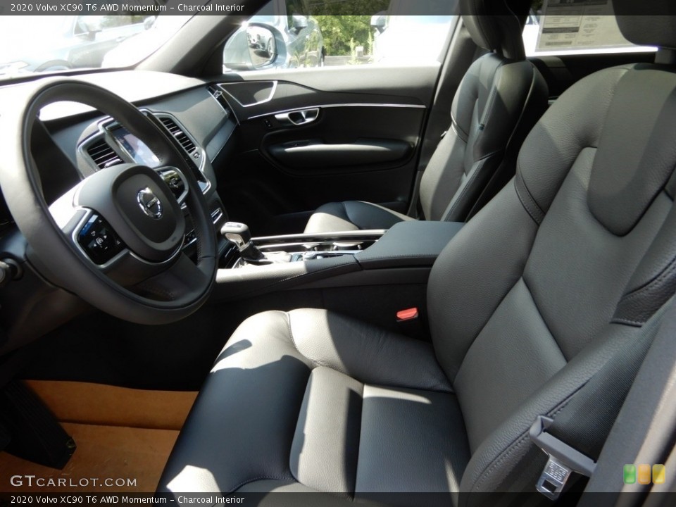 Charcoal Interior Front Seat for the 2020 Volvo XC90 T6 AWD Momentum #134531980
