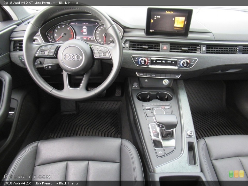 Black Interior Dashboard for the 2018 Audi A4 2.0T ultra Premium #134532094