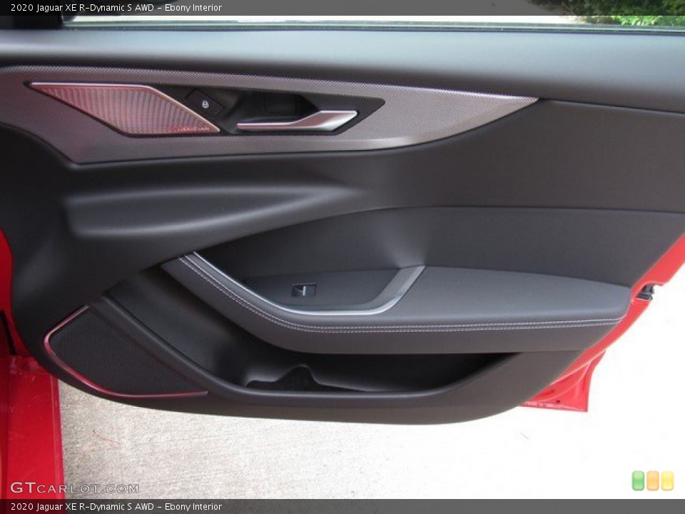 Ebony Interior Door Panel for the 2020 Jaguar XE R-Dynamic S AWD #134534566