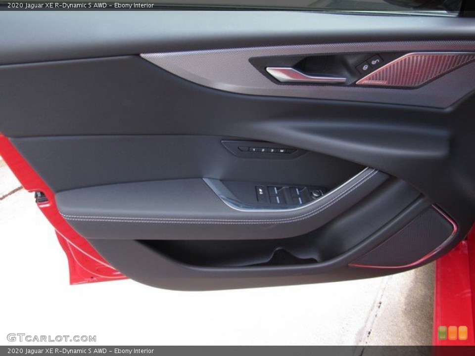 Ebony Interior Door Panel for the 2020 Jaguar XE R-Dynamic S AWD #134534638