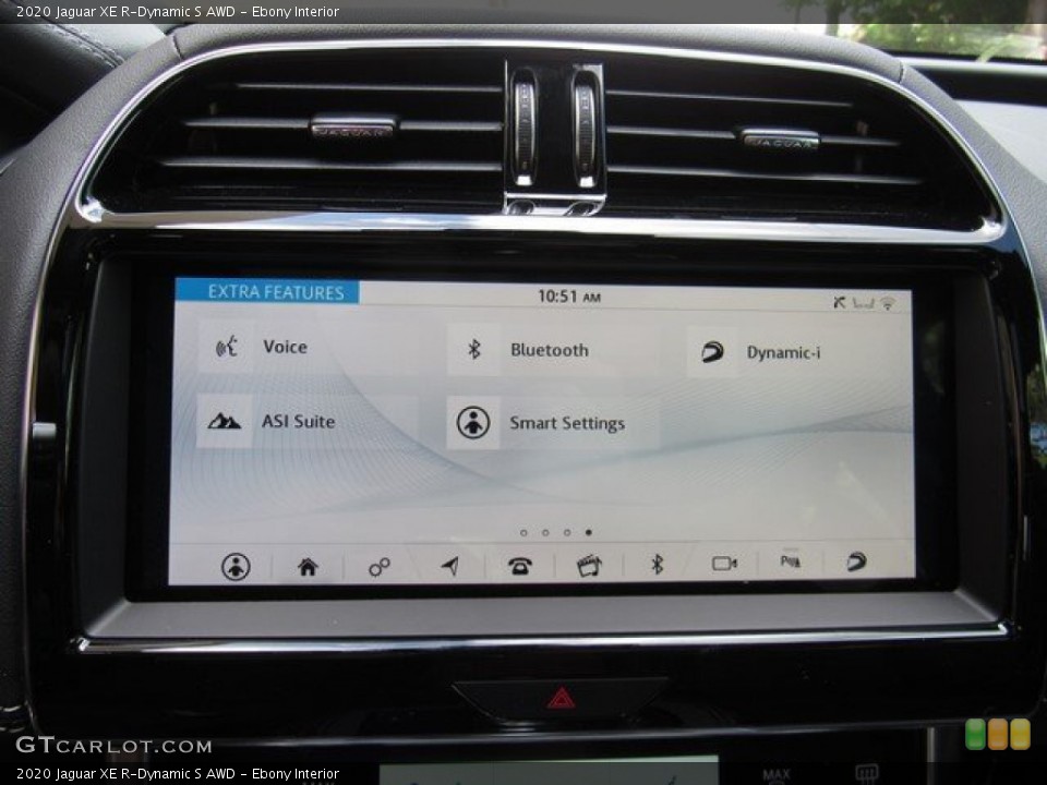 Ebony Interior Controls for the 2020 Jaguar XE R-Dynamic S AWD #134534845