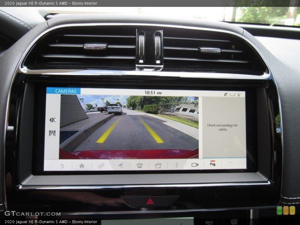 Ebony Interior Controls for the 2020 Jaguar XE R-Dynamic S AWD #134534890