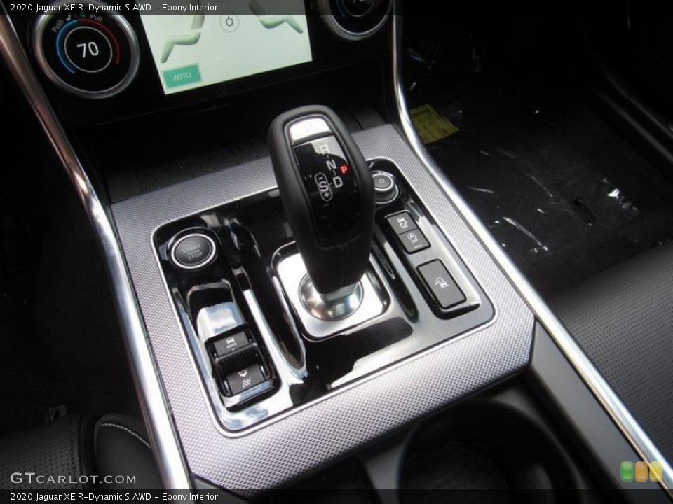 Ebony Interior Transmission for the 2020 Jaguar XE R-Dynamic S AWD #134534935