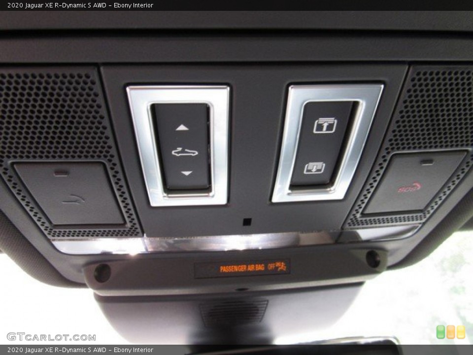 Ebony Interior Controls for the 2020 Jaguar XE R-Dynamic S AWD #134534953