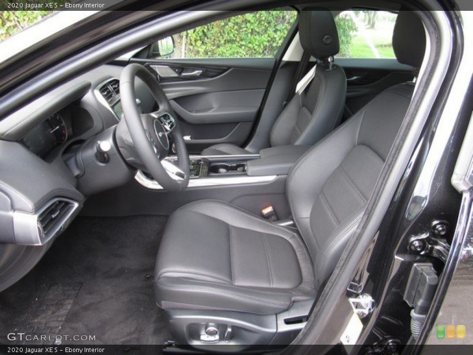 Ebony Interior Photo for the 2020 Jaguar XE S #134535079