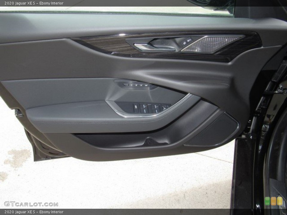 Ebony Interior Door Panel for the 2020 Jaguar XE S #134535541