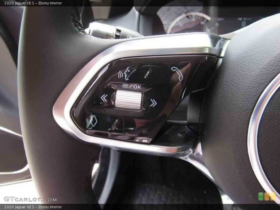 Ebony Interior Steering Wheel for the 2020 Jaguar XE S #134535619