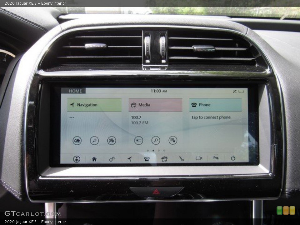 Ebony Interior Controls for the 2020 Jaguar XE S #134535673