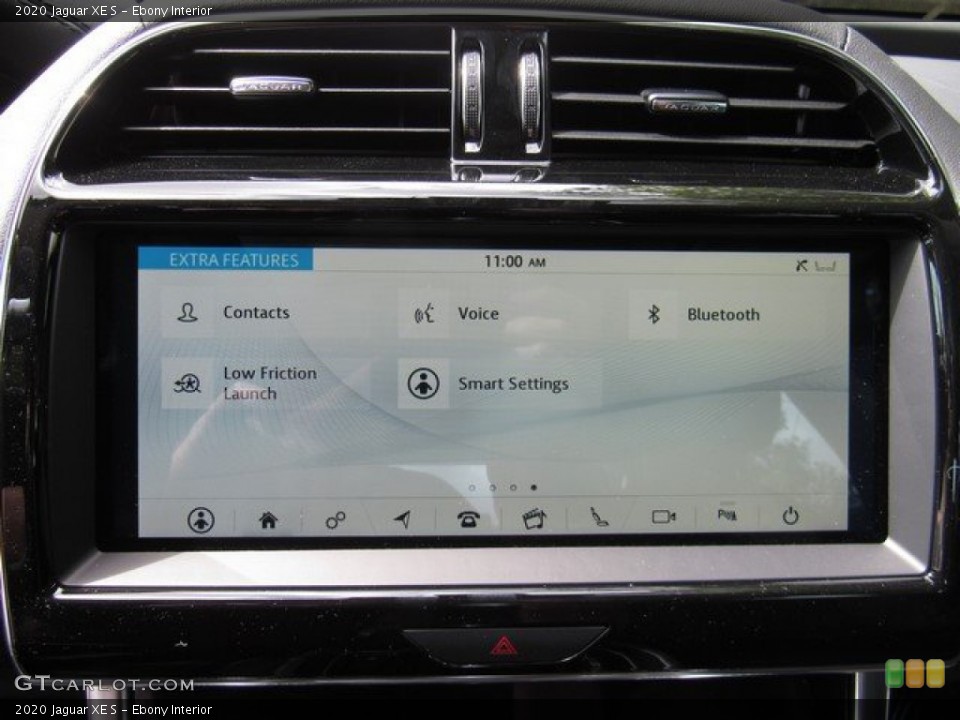 Ebony Interior Controls for the 2020 Jaguar XE S #134535712