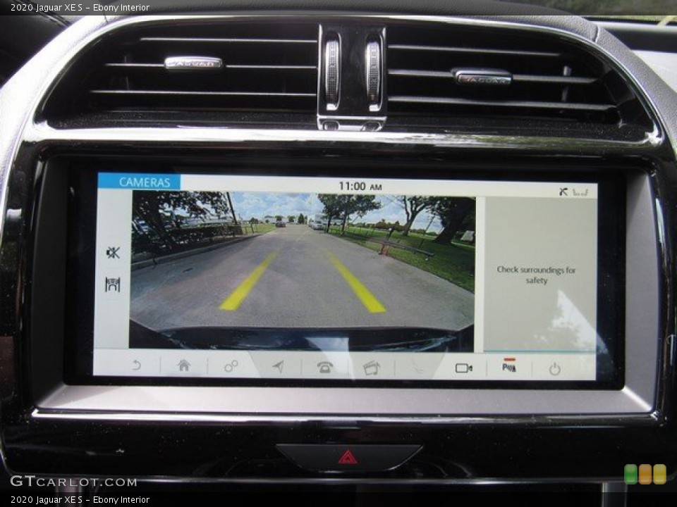 Ebony Interior Navigation for the 2020 Jaguar XE S #134535748