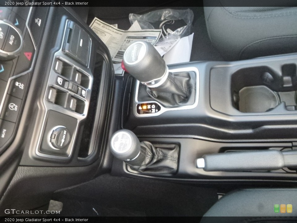 Black Interior Transmission for the 2020 Jeep Gladiator Sport 4x4 #134543316