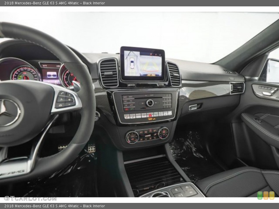 Black Interior Controls for the 2018 Mercedes-Benz GLE 63 S AMG 4Matic #134558849