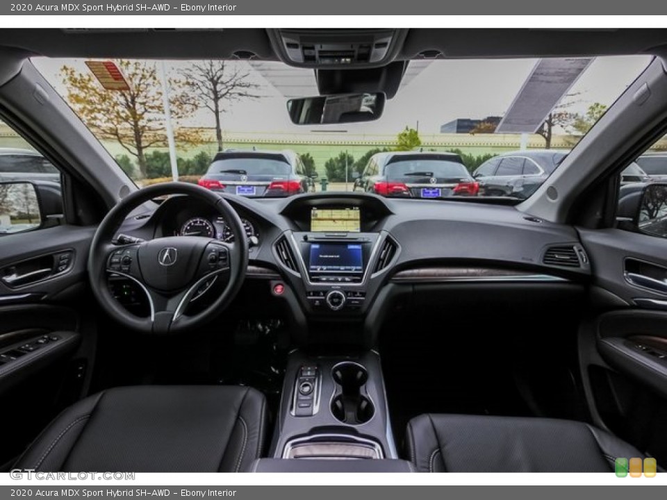 Ebony Interior Dashboard for the 2020 Acura MDX Sport Hybrid SH-AWD #134560241