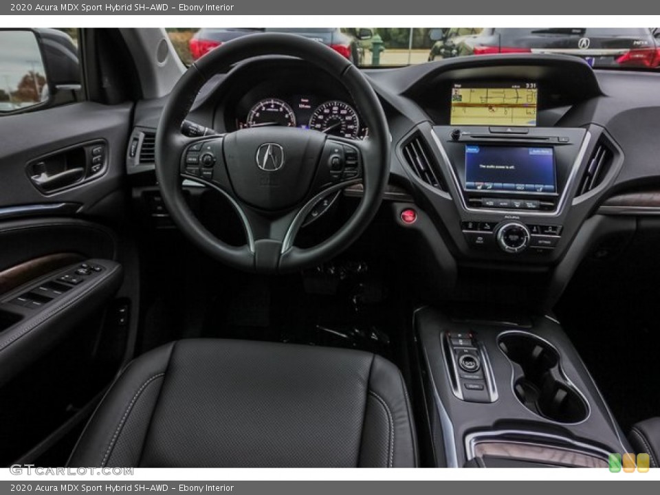 Ebony Interior Dashboard for the 2020 Acura MDX Sport Hybrid SH-AWD #134560726