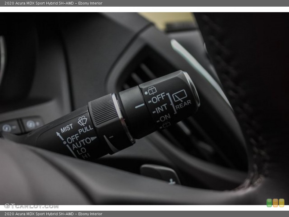 Ebony Interior Controls for the 2020 Acura MDX Sport Hybrid SH-AWD #134560915