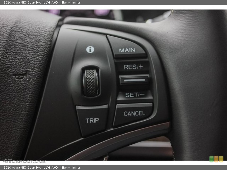 Ebony Interior Steering Wheel for the 2020 Acura MDX Sport Hybrid SH-AWD #134560960