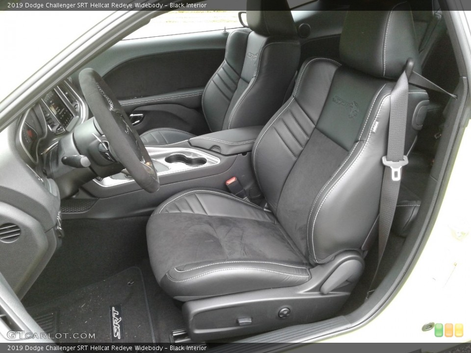 Black Interior Photo for the 2019 Dodge Challenger SRT Hellcat Redeye Widebody #134563495