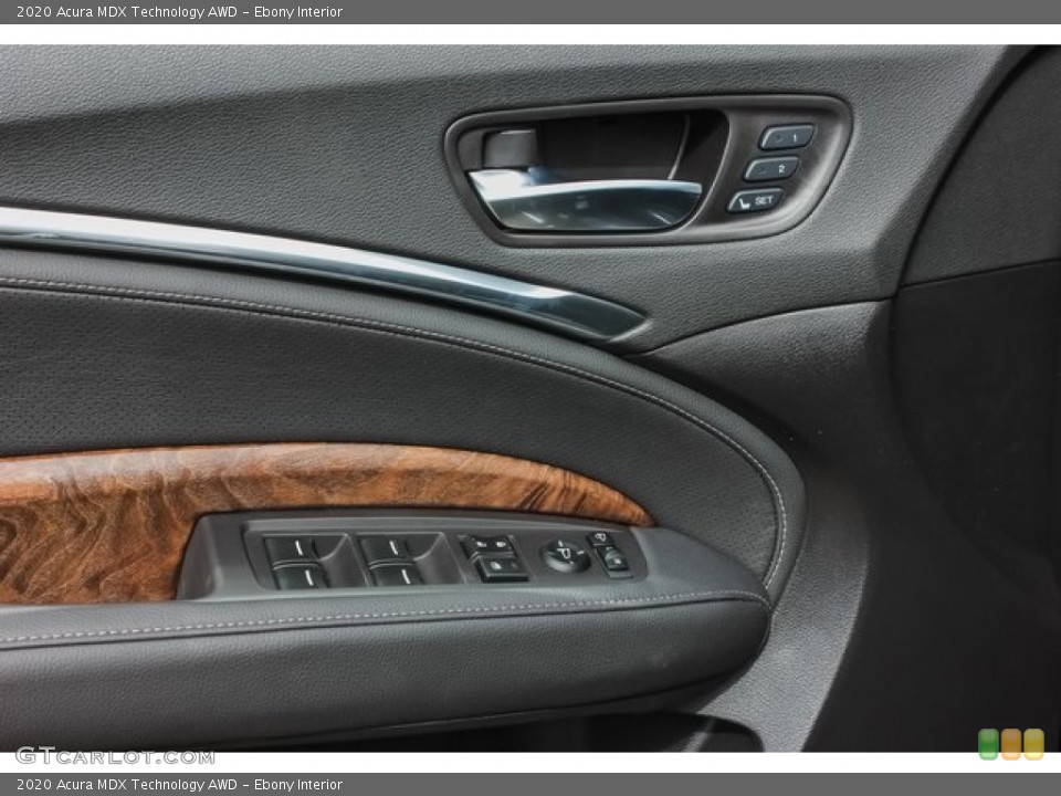 Ebony Interior Controls for the 2020 Acura MDX Technology AWD #134576902