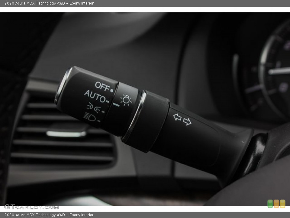 Ebony Interior Controls for the 2020 Acura MDX Technology AWD #134576971