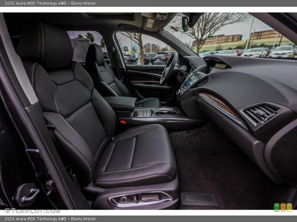 Ebony Interior Front Seat for the 2020 Acura MDX Technology AWD #134581807