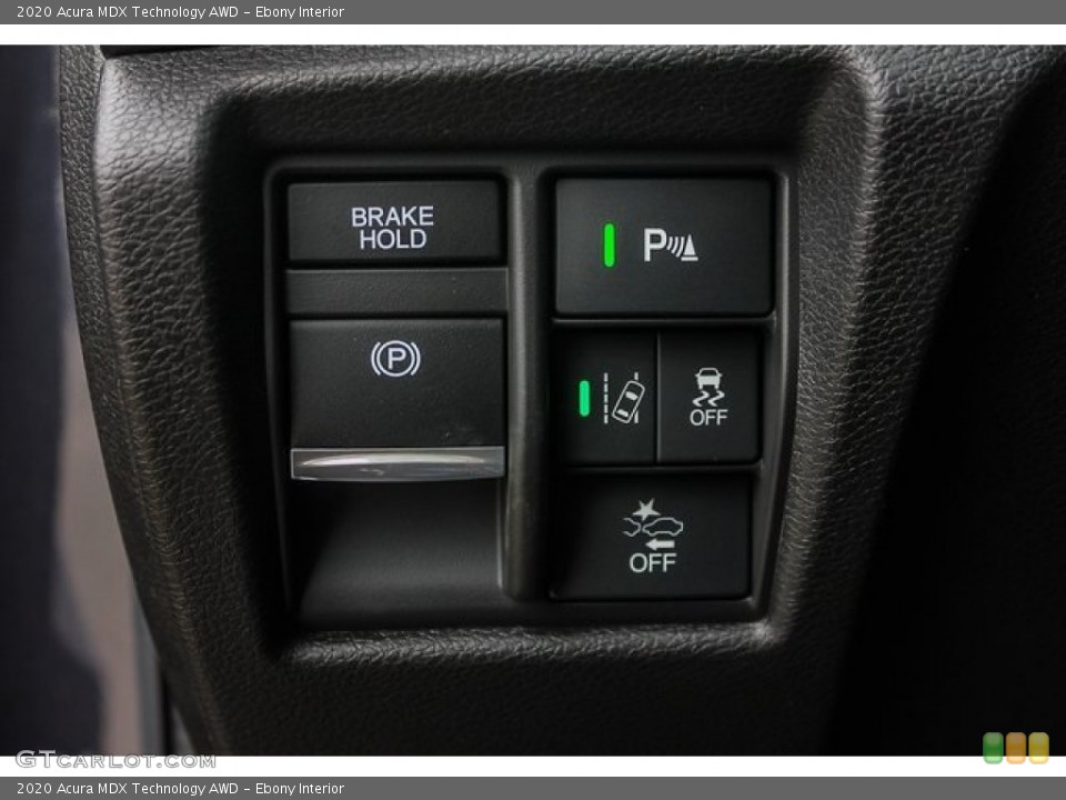 Ebony Interior Controls for the 2020 Acura MDX Technology AWD #134582133