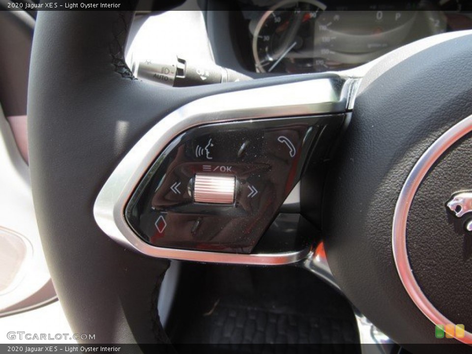 Light Oyster Interior Steering Wheel for the 2020 Jaguar XE S #134586970