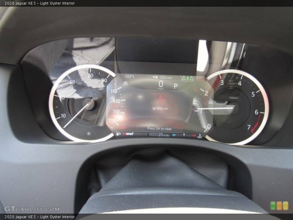Light Oyster Interior Gauges for the 2020 Jaguar XE S #134586976
