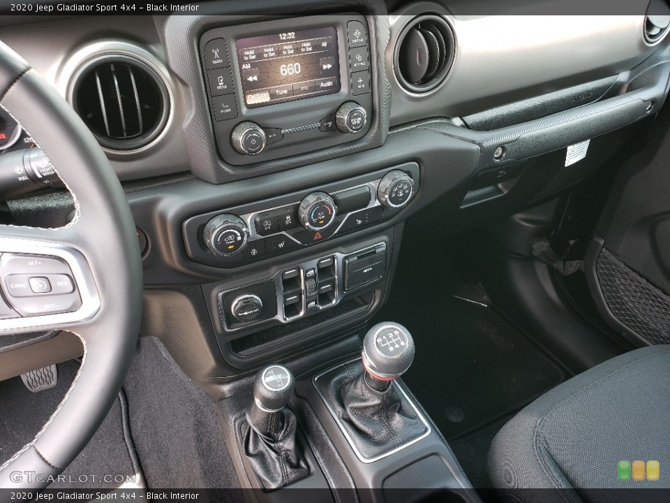 Black Interior Transmission for the 2020 Jeep Gladiator Sport 4x4 #134591146
