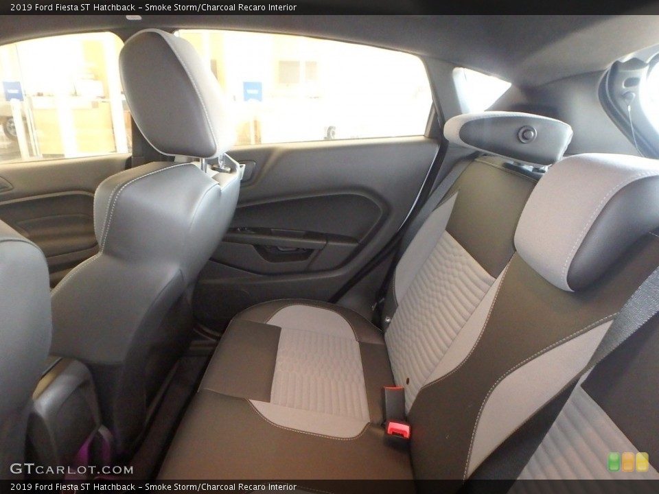 Smoke Storm/Charcoal Recaro Interior Rear Seat for the 2019 Ford Fiesta ST Hatchback #134591158