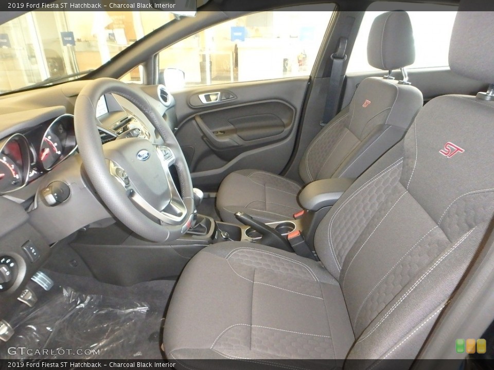 Charcoal Black Interior Front Seat for the 2019 Ford Fiesta ST Hatchback #134591737